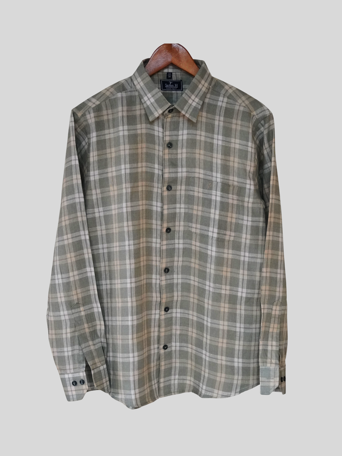 Plaid Linen Shirt