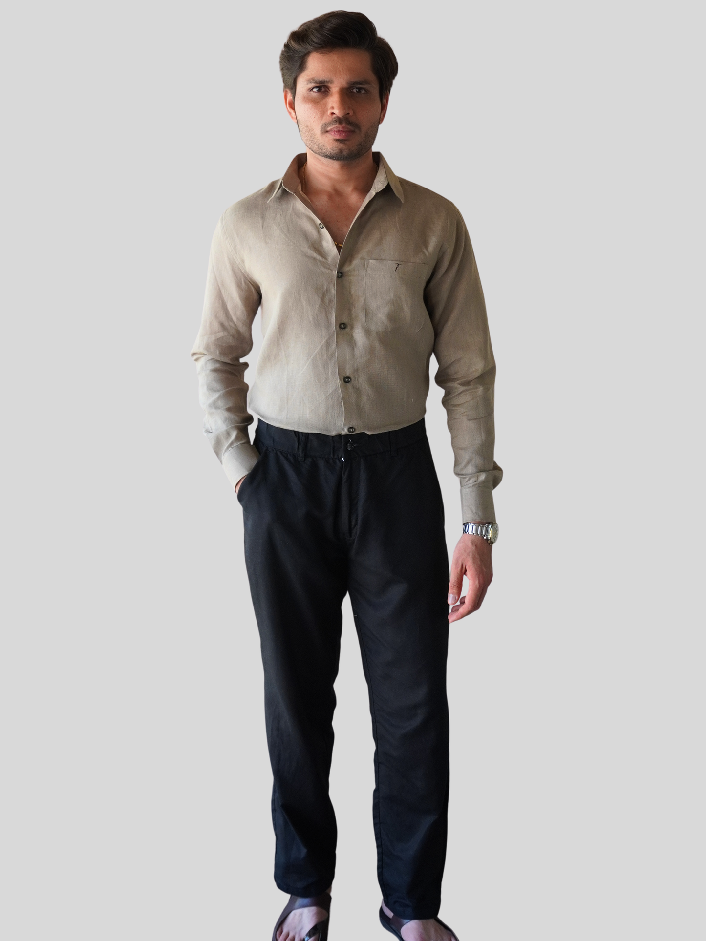 Classic Fit Linen Shirt