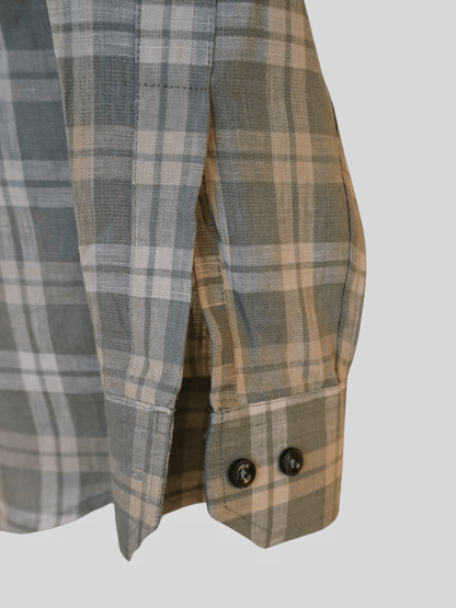 Plaid Linen Shirt