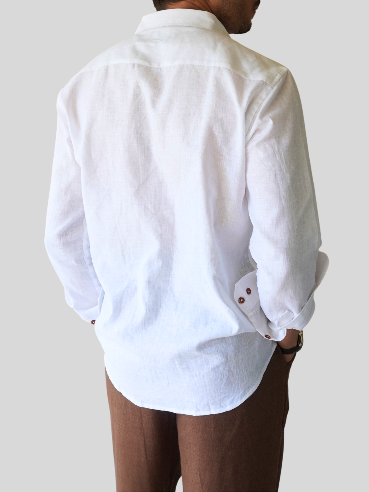 White Linen Shirt