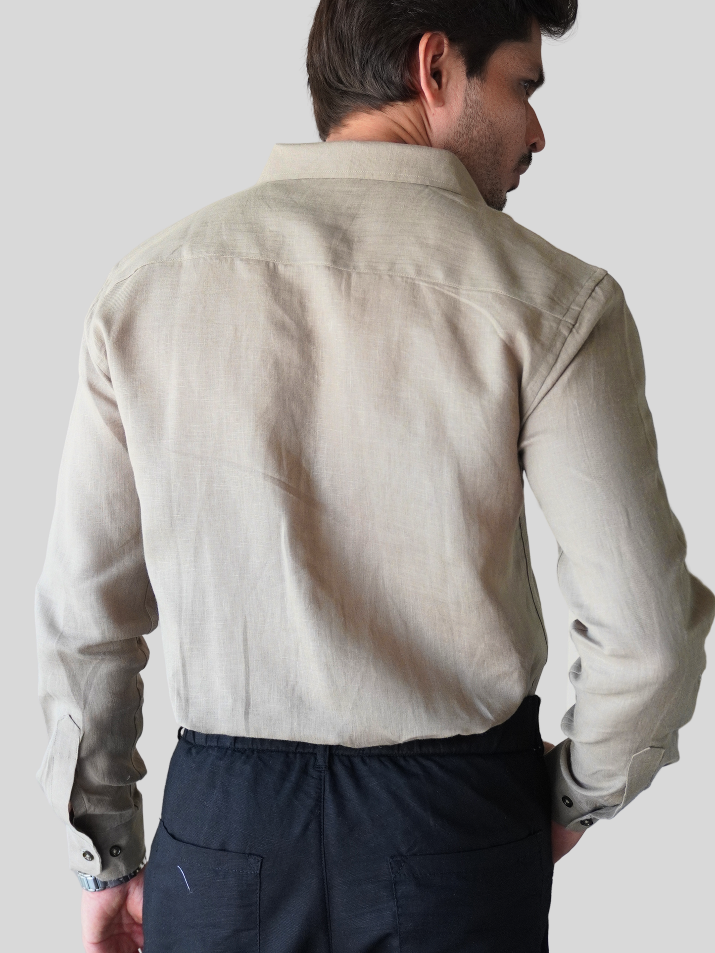 Classic Fit Linen Shirt