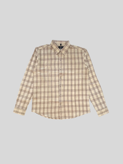 Handwoven Kala Cotton Checks Shirt